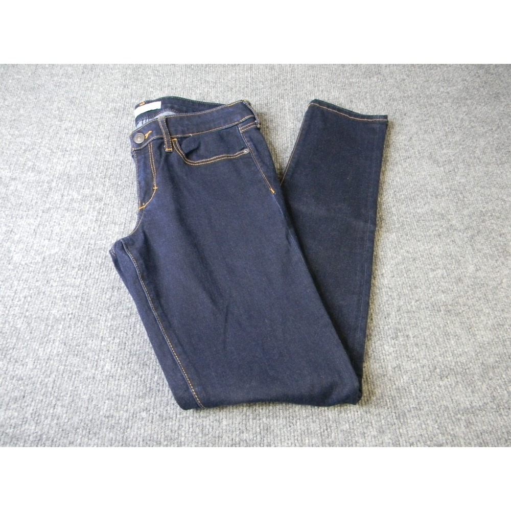 Abercrombie & Fitch Super Skinny‎ Jeans Women 6R Dark Wash Stretch Denim